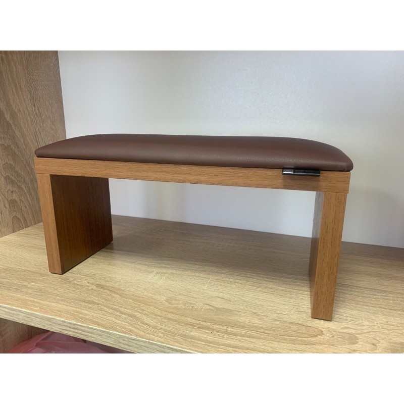 Reposamanos Amatix Wood Brown Chocolate