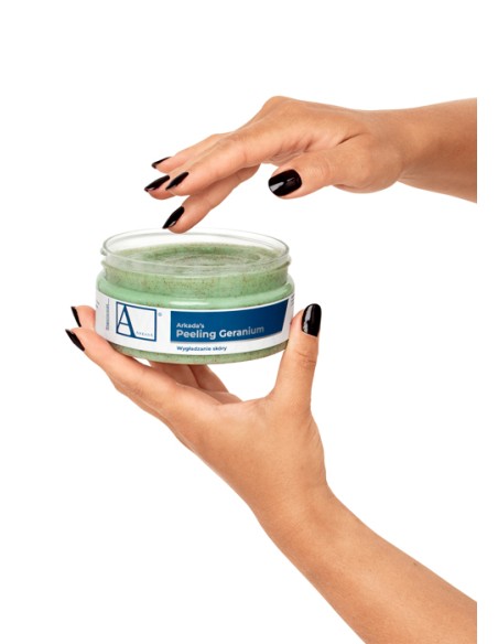Aarkada Exfoliante sin aclarado Geranio 300g NOVEDAD