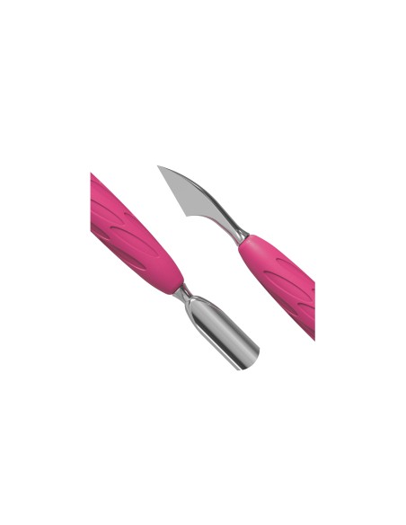 Empujador Para Manicura Con Mango De Silicona "Gummy" UNIQ 10 TYPE 3