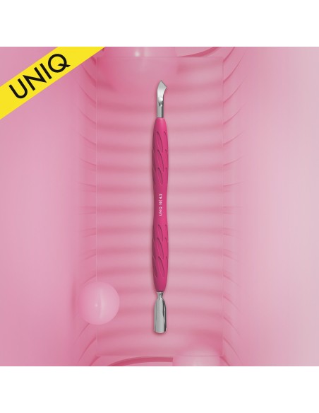 Empujador Para Manicura Con Mango De Silicona "Gummy" UNIQ 10 TYPE 4.2